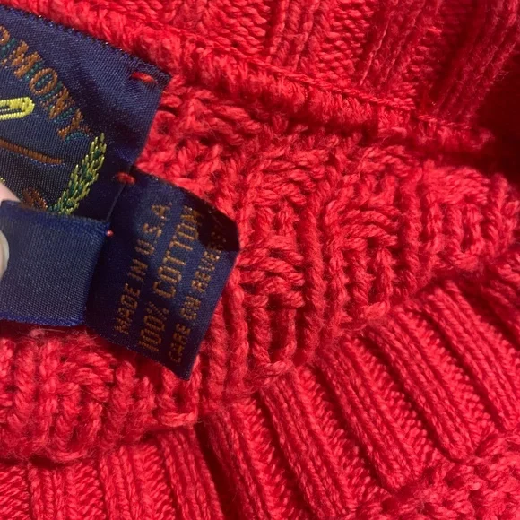 26. Lake Harmony Rowing Club Red Sweater Size Large - Picture 8 of 10